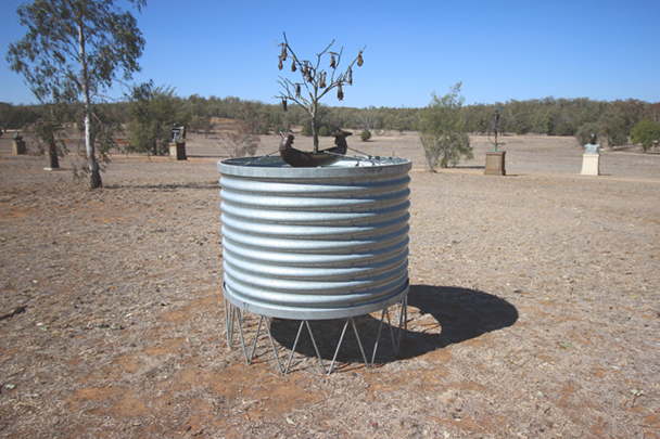 DOMESTIC DILEMMA in Ceramic Break Sculpture Park